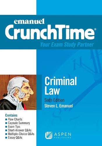 Cover image for Emanuel Crunchtime for Criminal Law