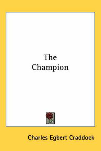 Cover image for The Champion