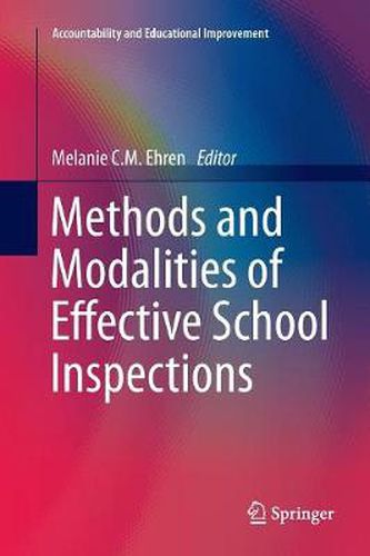 Cover image for Methods and Modalities of Effective School Inspections