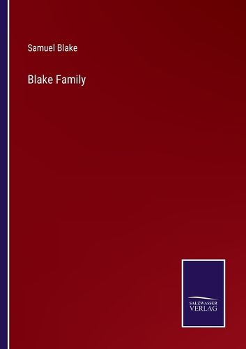 Cover image for Blake Family