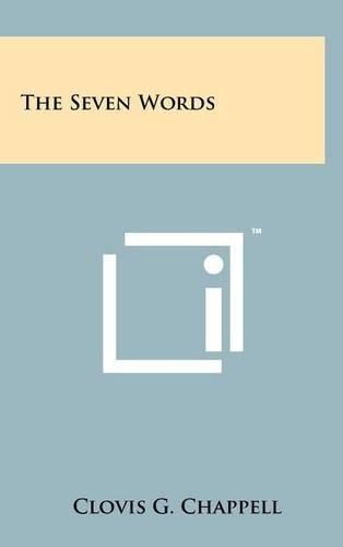 Cover image for The Seven Words