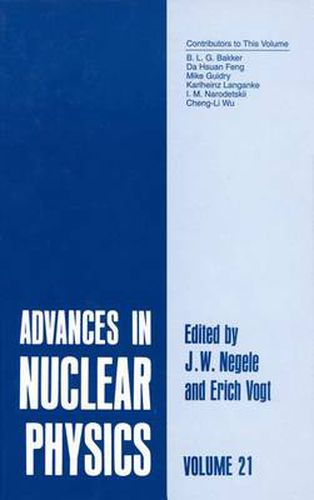 Cover image for Advances in Nuclear Physics