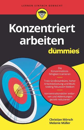 Cover image for Konzentriert arbeiten fur Dummies