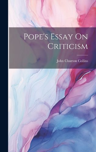 Cover image for Pope's Essay On Criticism