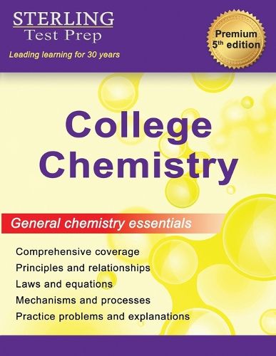 Cover image for College Chemistry: Complete General Chemistry Review