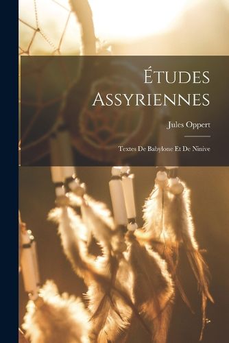 Cover image for Etudes Assyriennes