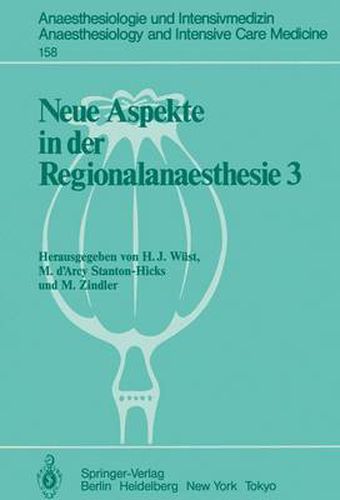 Neue Aspekte in der Regionalanaesthesie