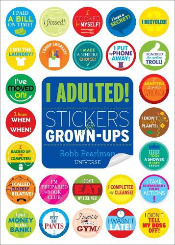 Cover image for I Adulted!: Stickers for Grown-Ups