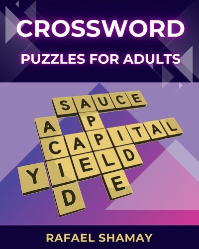 Cover image for Crossword Puzzle Book for Adults