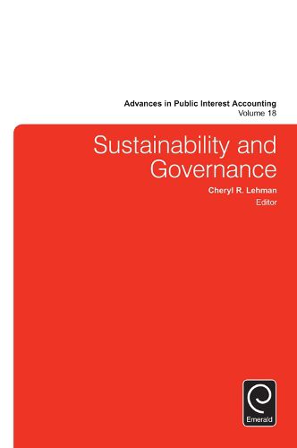 Cover image for Sustainability and Governance
