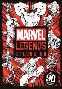 Cover image for Marvel Legends Colouring