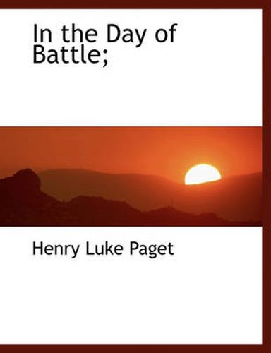 Cover image for In the Day of Battle;