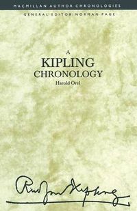 Cover image for A Kipling Chronology