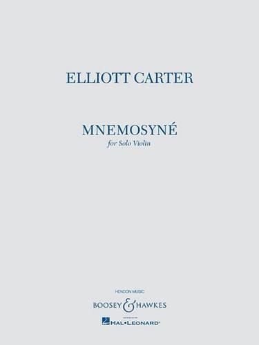 Cover image for Mnemosyne