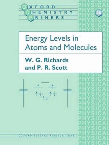 Cover image for Energy Levels in Atoms and Molecules