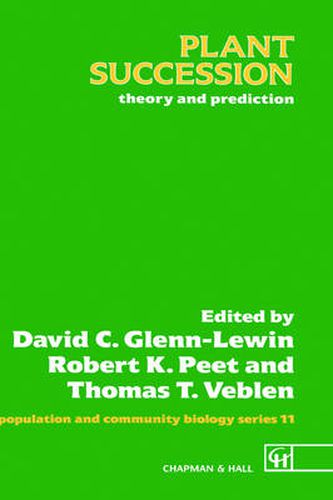 Cover image for Plant Succession: Theory and prediction