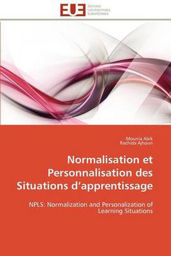 Cover image for Normalisation Et Personnalisation Des Situations D'Apprentissage
