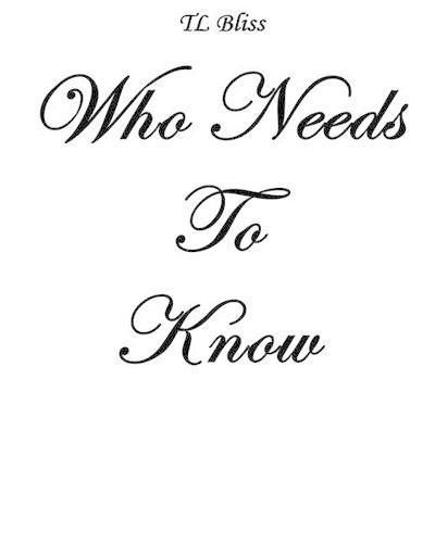 Cover image for Who Needs To Know