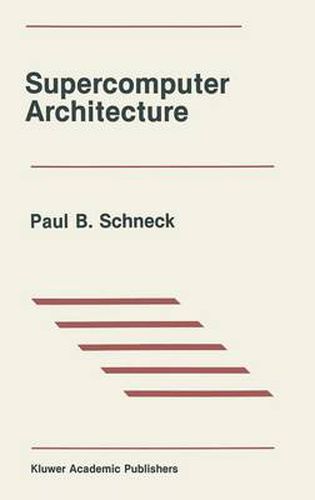 Cover image for Supercomputer Architecture