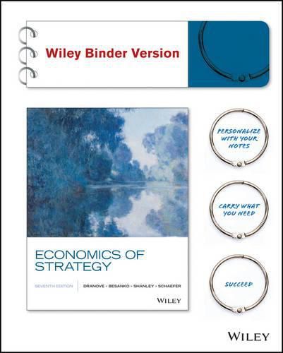 Cover image for Economics of Strategy