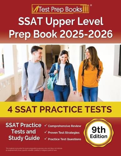 Cover image for SSAT Upper Level Prep Book 2025-2026