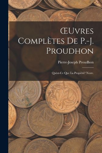 Cover image for OEuvres Completes De P.-J. Proudhon