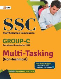 Cover image for SSC 2019 Group C Multi-Tasking (Non Technical) - Guide