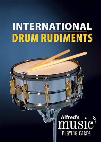 Cover image for Music Playing Cards: International Drum Rudiments