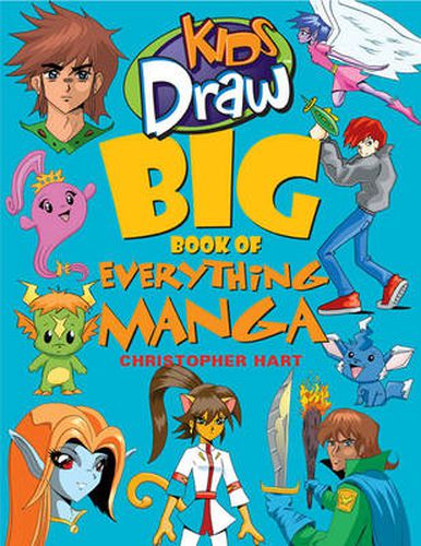 Cover image for Kids Draw Big Book of Everything Manga