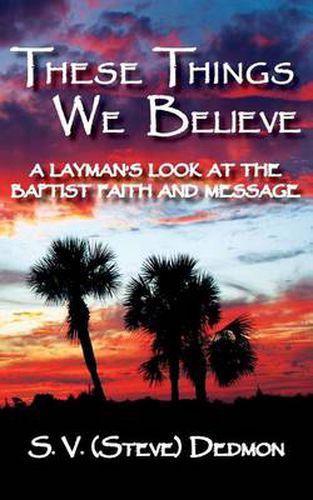 Cover image for These Things We Believe - A Layman's Look at the Baptist Faith and Message