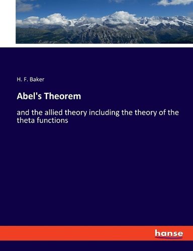 Cover image for Abel's Theorem