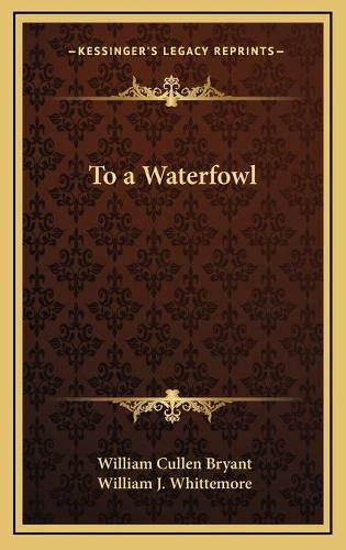 Cover image for To a Waterfowl