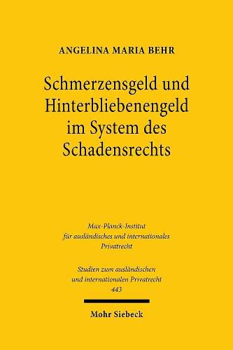 Cover image for Schmerzensgeld und Hinterbliebenengeld im System des Schadensrechts: Ein deutsch-italienischer Rechtsvergleich unter besonderer Berucksichtigung der Haftung im Strassenverkehr