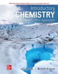 Cover image for Introductory Chemistry: An Atoms First Approach ISE