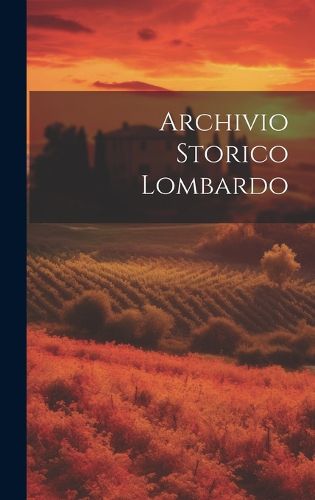 Cover image for Archivio Storico Lombardo