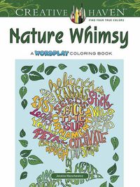 Cover image for Creative Haven Nature Whimsy Coloring Book