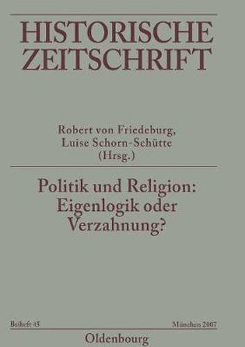 Cover image for Politik und Religion: Eigenlogik oder Verzahnung?