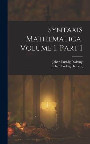 Cover image for Syntaxis Mathematica, Volume 1, part 1