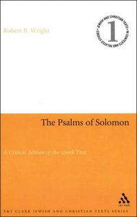 Cover image for Psalms of Solomon: A Critical Edition of the Greek Text