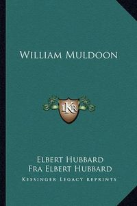 Cover image for William Muldoon