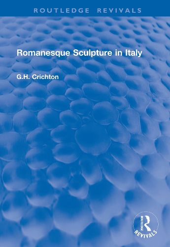 Cover image for Romanesque Sculpture in Italy