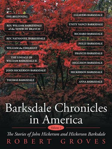 Cover image for Barksdale Chronicles in America, Vol I