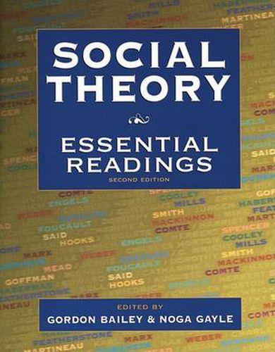 Cover image for Social Theory: Essential Readings