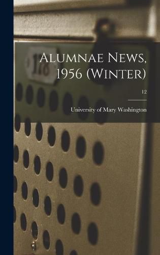 Cover image for Alumnae News, 1956 (Winter); 12