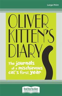 Cover image for Oliver Kitten's Diary