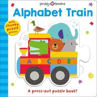 Cover image for Puzzle and Play: Alphabet Train: A Press-Out Puzzle Book!