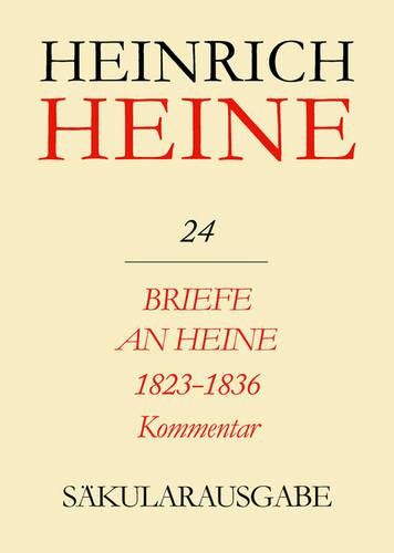 Cover image for Briefe an Heine 1823-1836: Kommentar