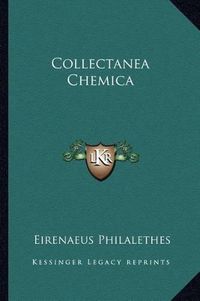 Cover image for Collectanea Chemica Collectanea Chemica