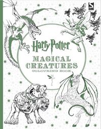 Cover image for Harry Potter Magical Creatures Colouring Book
