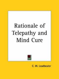 Cover image for Rationale of Telepathy